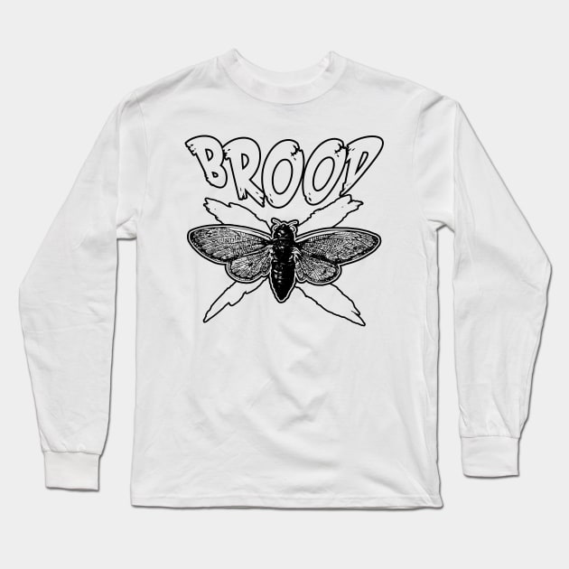 Brood X Cicadas! Long Sleeve T-Shirt by GodsBurden